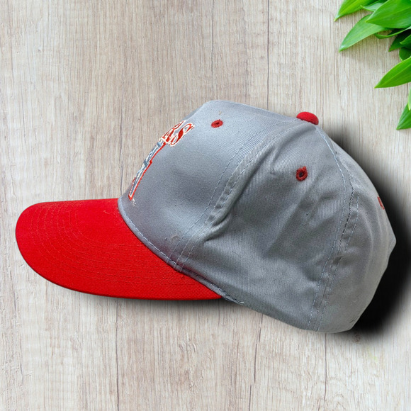 Vintage Houston Oilers Team NFL Snapback Hat Embroidered Drew Pearson Youngan - Picture 3 of 8